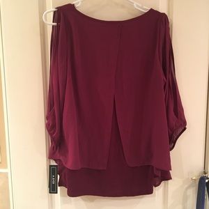 Brand new maroon blouse